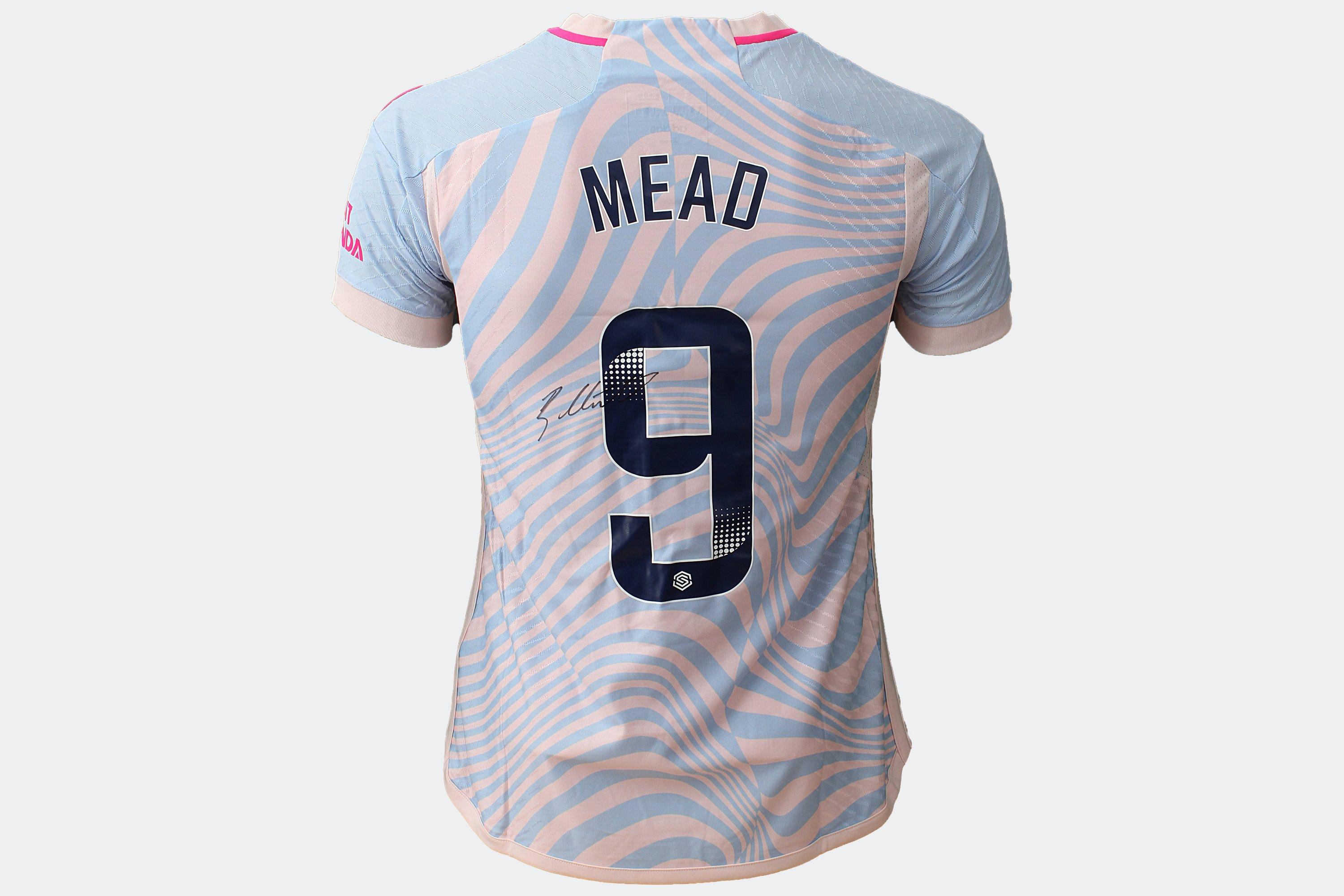 Arsenal 23/24 Boxed Signed Stella MEAD Shirt